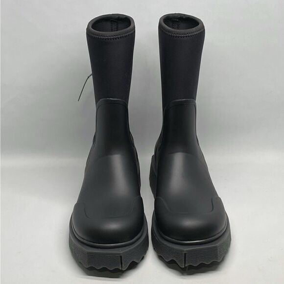 Off-White Sponge Rubber Rain Boots size 37 - Picture 2 of 11